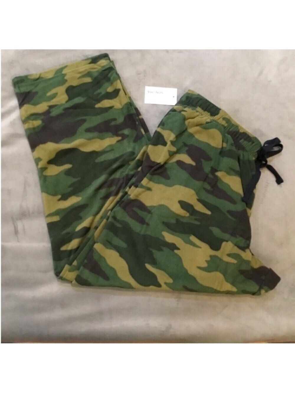 Sonoma Goods For Life Mens 1XB super soft micro fleece green camo